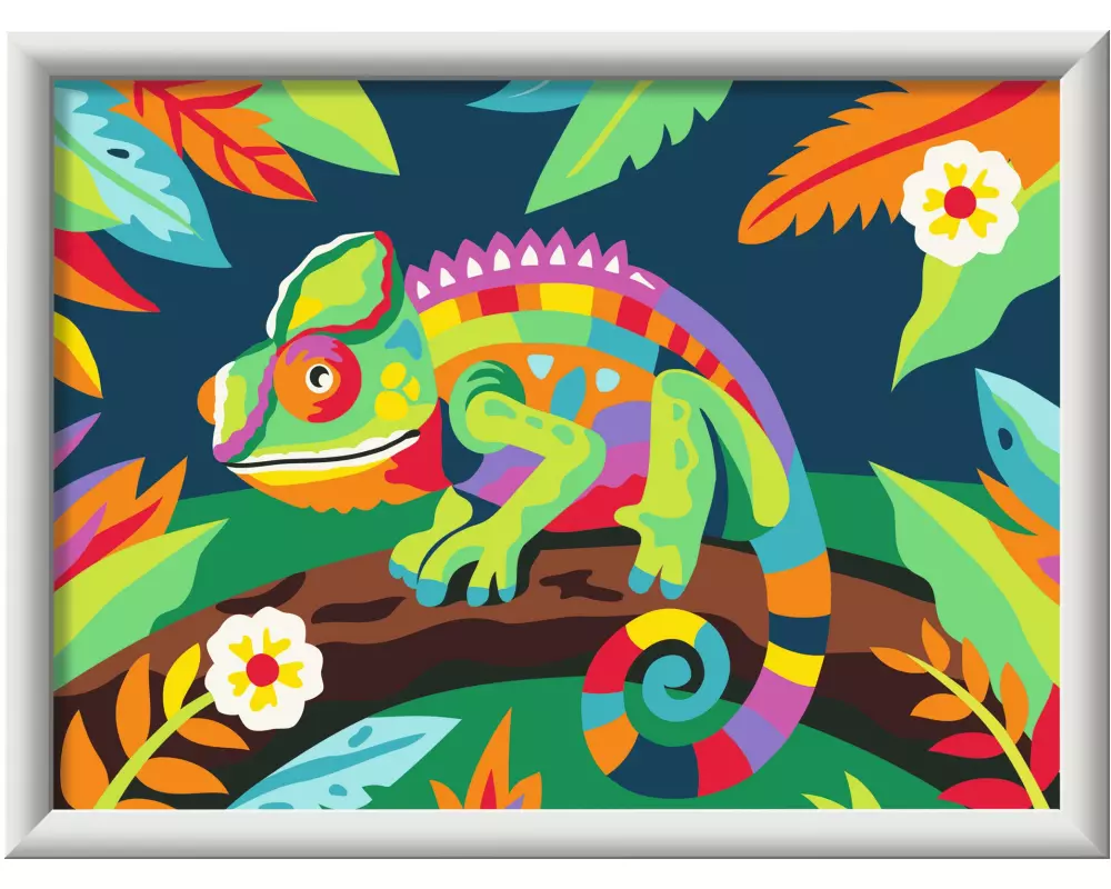 Ravensburger Malen nach Zahlen Chamäleon