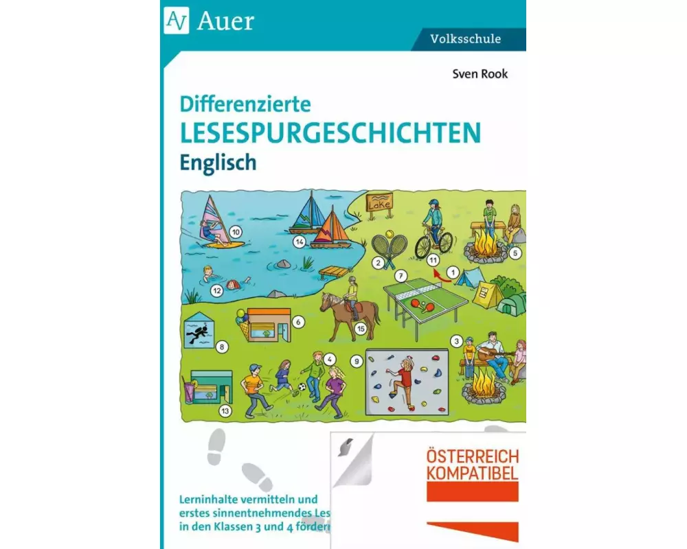 Differenzierte Lesespurgeschichten Englisch