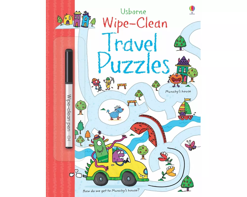 Wipe-clean Travel Puzzles