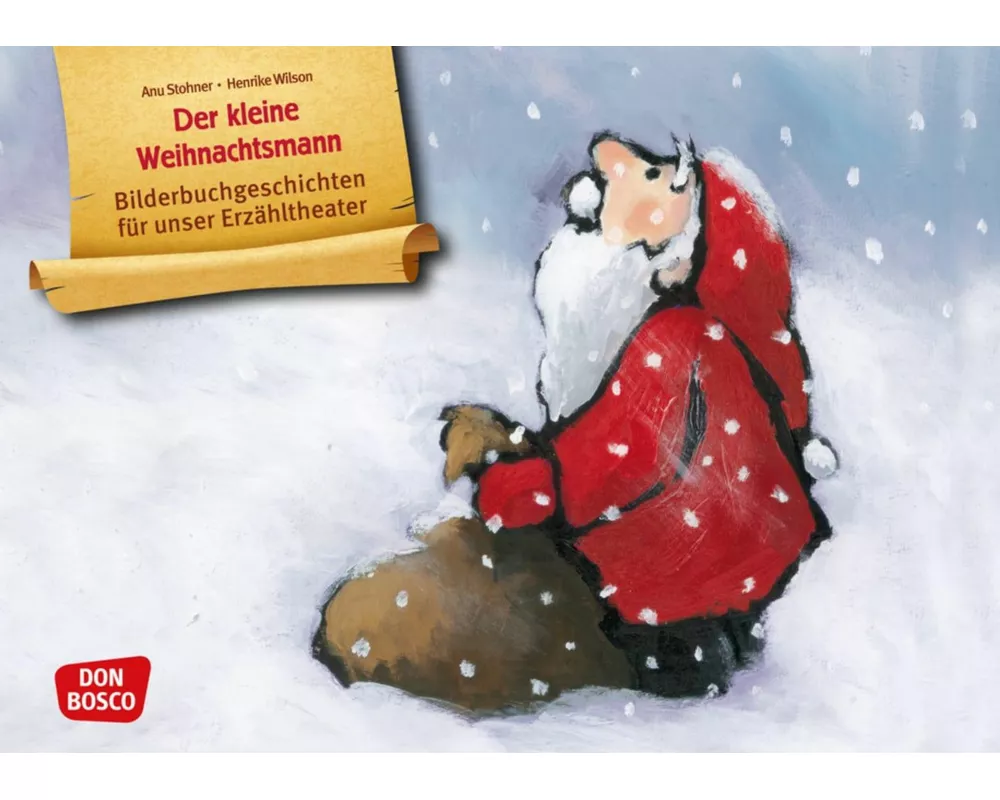 Der kleine Weihnachtsmann. Kamishibai Bildkartenset