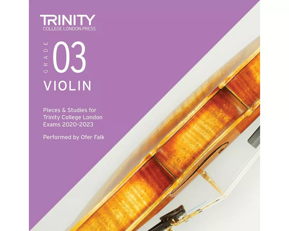 Trinity College London Violin Exam Pieces From 2020: Grade 3 CD