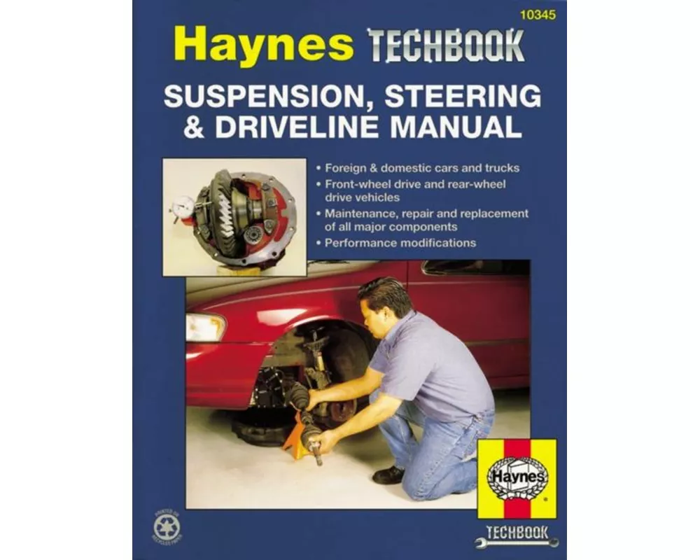 Suspension, Steering And Driveline Manual