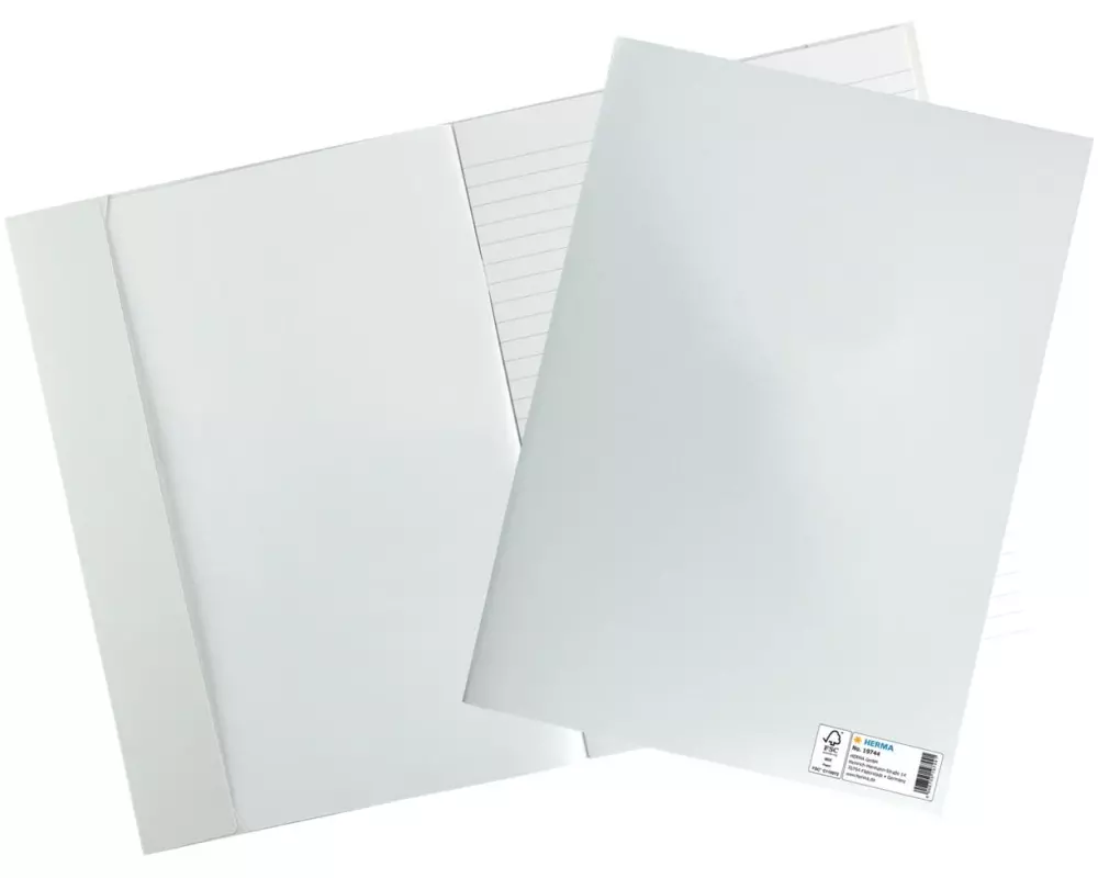 HERMA Einbandpapier A4 Weiss