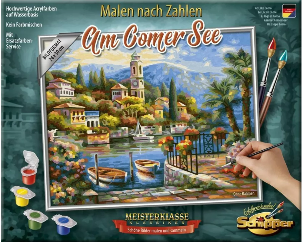 Schipper Malen nach Zahlen - Am Comer See