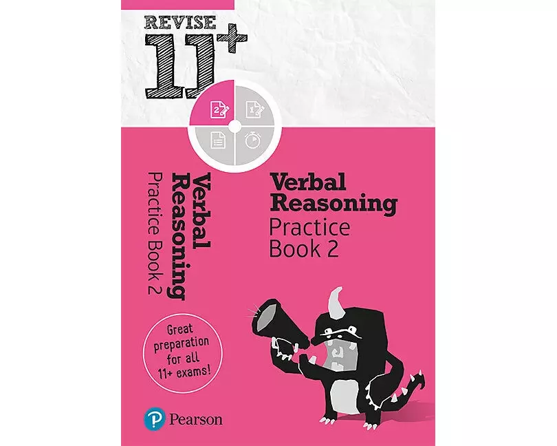 Pearson REVISE 11+ Verbal Reasoning Practice Book 2 for the 2023 and 2024 exams