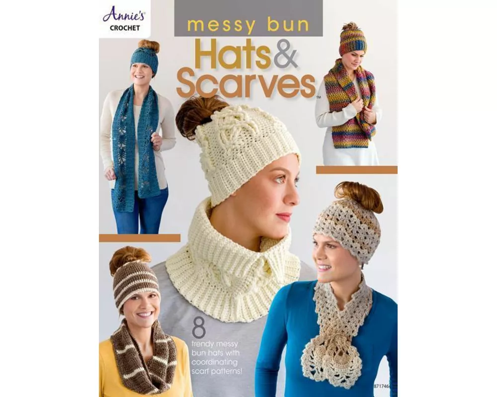 Messy Bun Hats & Scarves