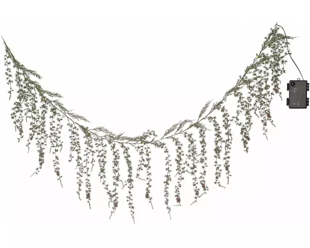 Star Trading Girlande Barr Warmweiss