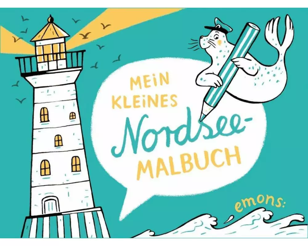Mein kleines Nordsee-Malbuch