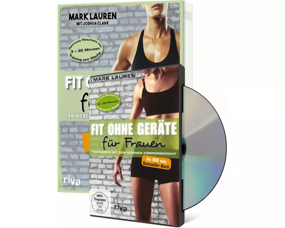 Fit ohne Geräte für Frauen Buch + DVD - Bundle