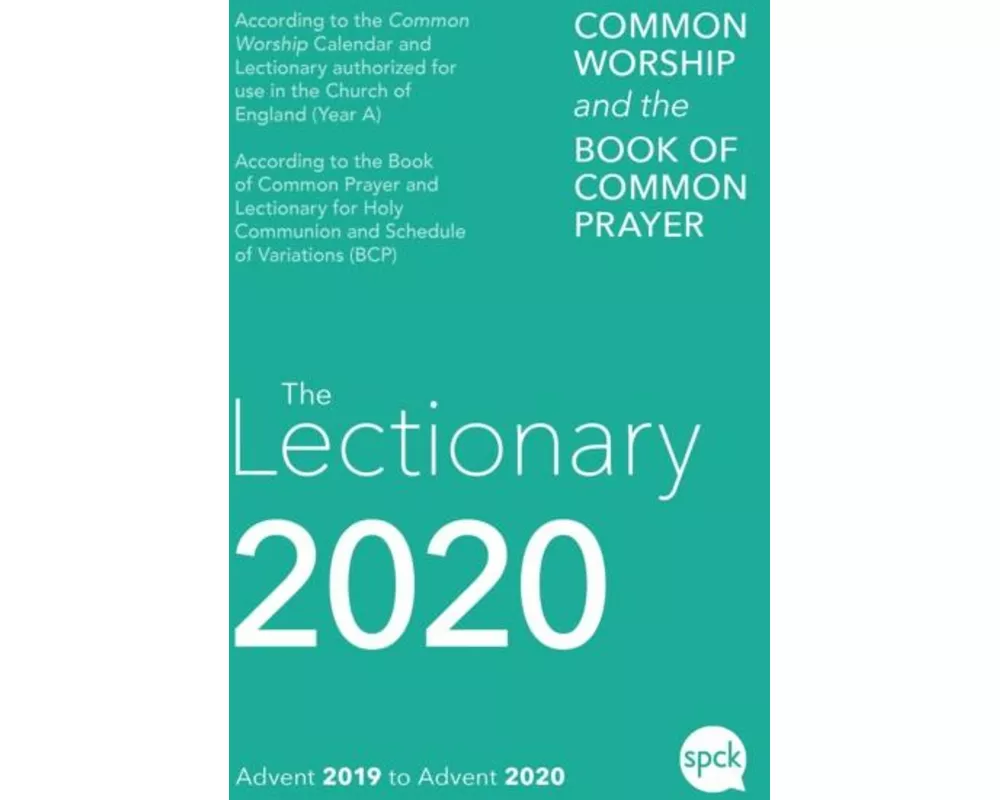 Common Worship Lectionary 2020