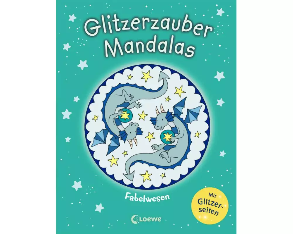 Glitzerzauber-Mandalas - Fabelwesen