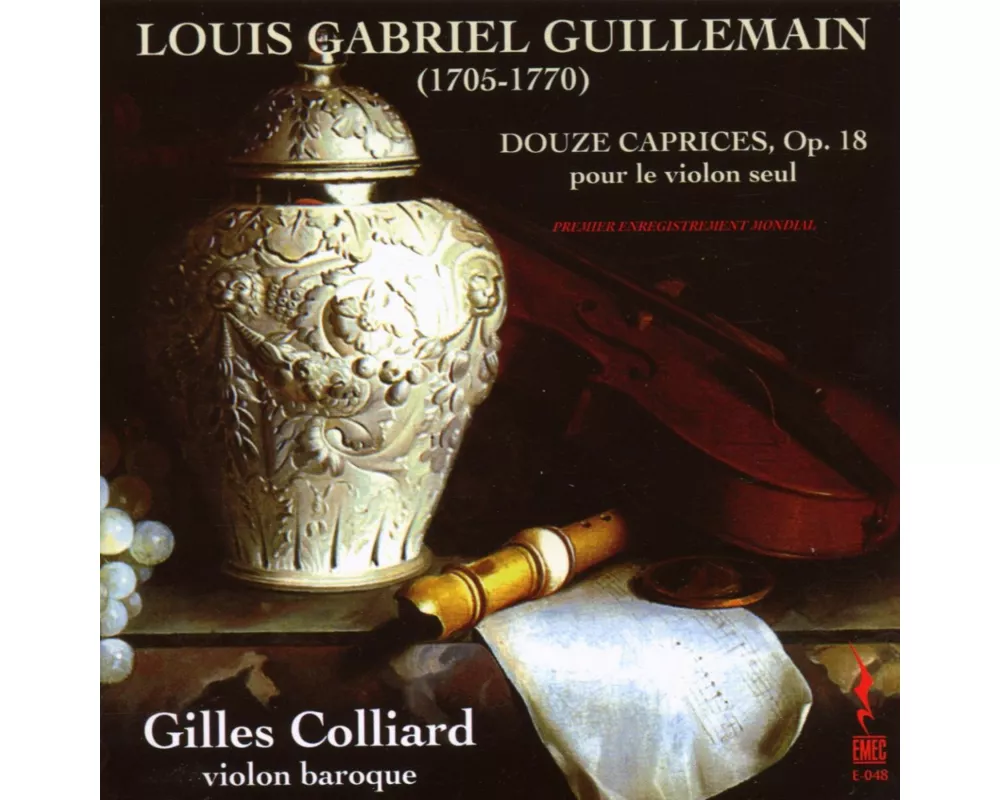 Douze Caprices,op.18 pour le violon seul