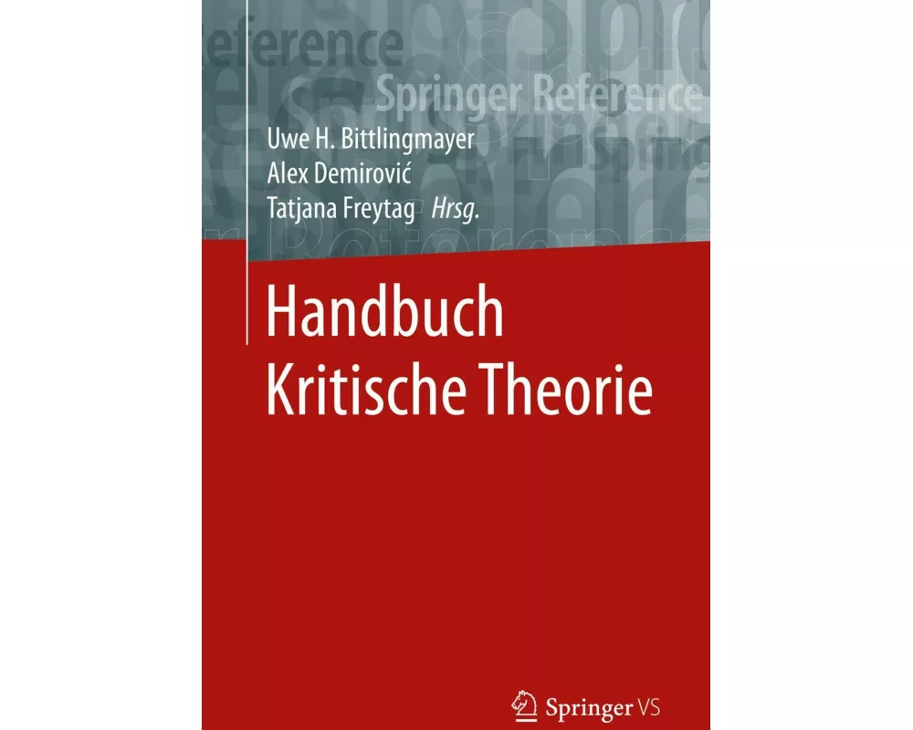 Handbuch Kritische Theorie