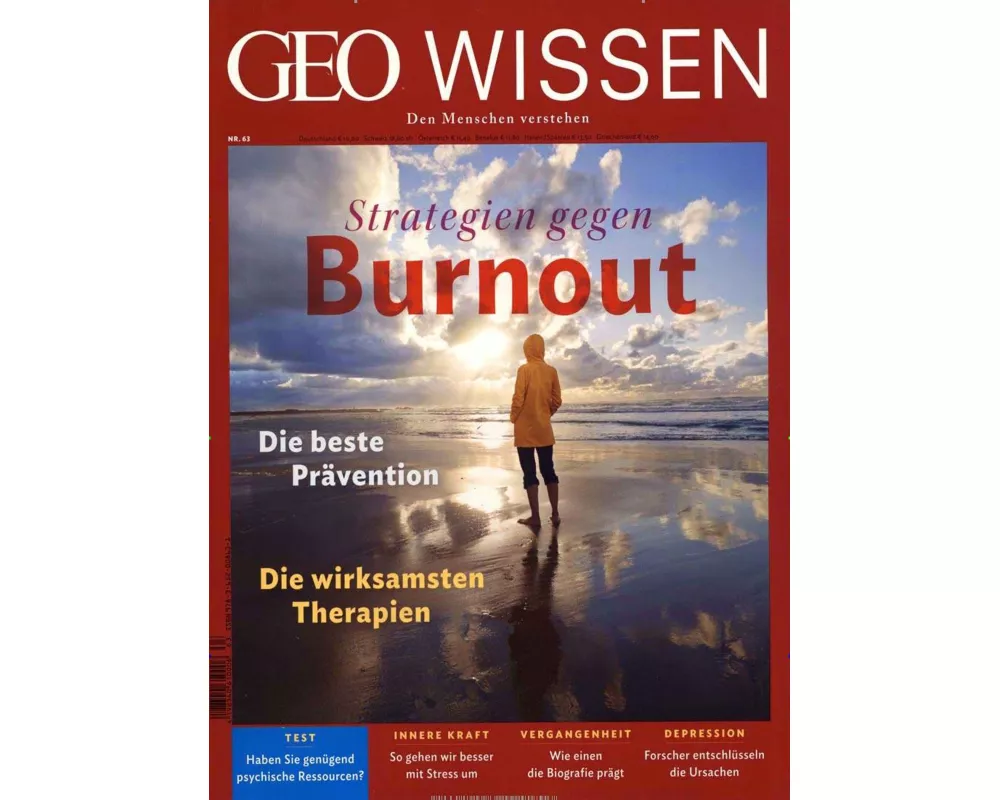 GEO Wissen 63/2019 - Strategien gegen Burnout