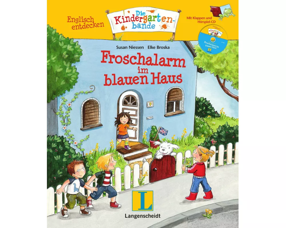 Froschalarm im blauen Haus - Buch mit digitalem Add-on und Hörspiel-CD