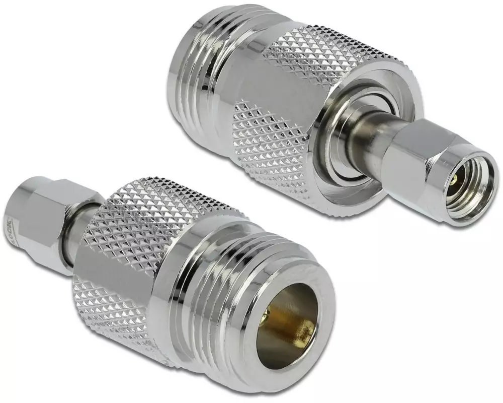 Delock Antennenadapter N-Type Buchse (f) - RP-SMA Stecker (m)