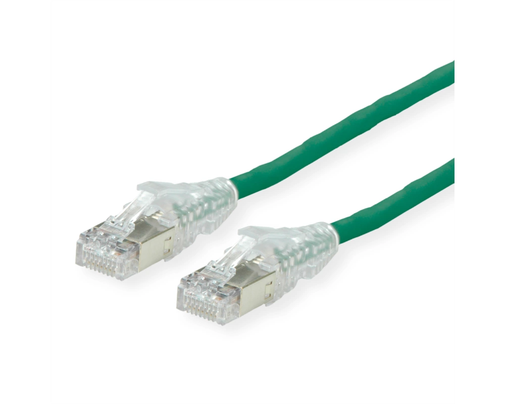 DÄTWYLER Patchkabel Cat.6A (Class EA) S/FTP, CU 7702 flex LSOH, AMP v2, grün, 15 m