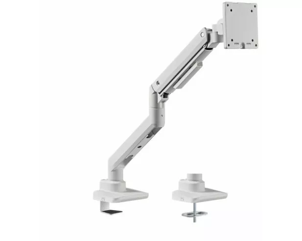 "650181 17""-49"" Heavy-Duty Monitor Desk Mount Bracket, White"