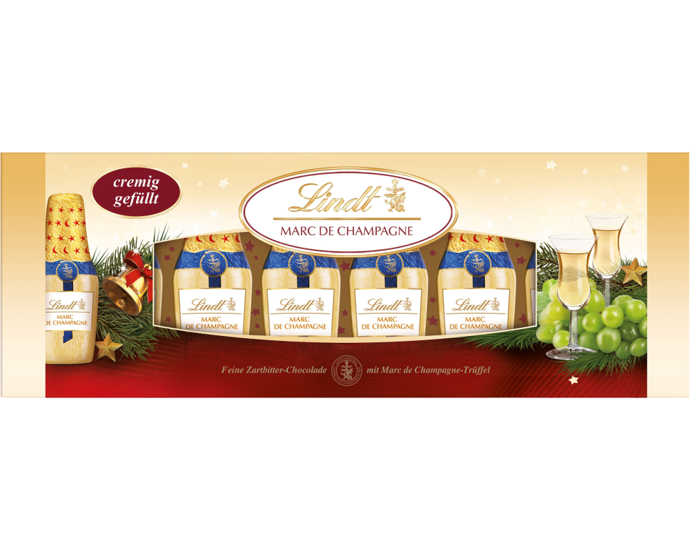 LINDT Marc de Champagne 676982 Flaschen 131g