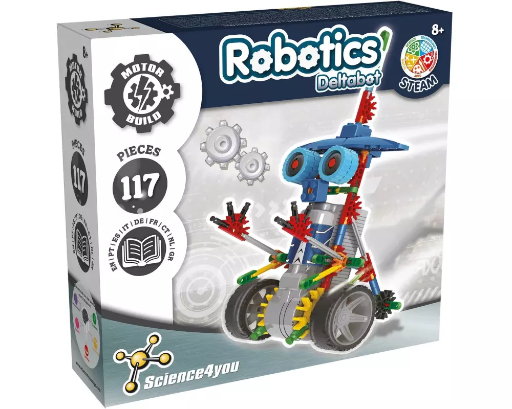 Science4you Experimentierkasten Robotics Deltabot