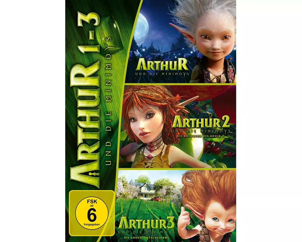 Arthur und die Minimoys 1-3