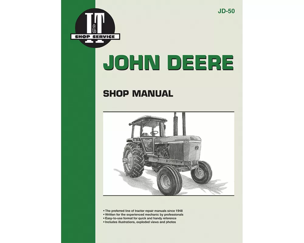 John Deere Model 4030-4630 Tractor Service Repair Manual