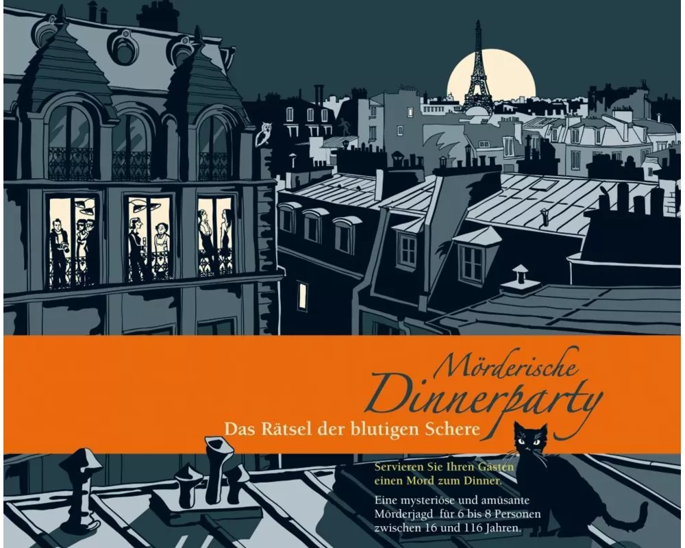 Mörderische Dinnerparty 08. Das Rätsel der blutigen Schere