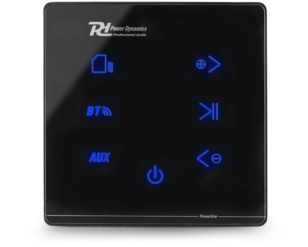 Power Dynamics Verstärker Pro Powerline A50B 2x 20W, Schwarz