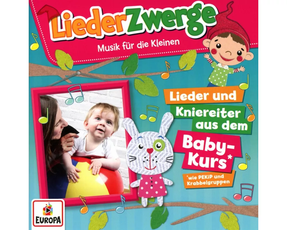 Liederzwerge - Lieder & Kniereiter aus dem Baby-Ku