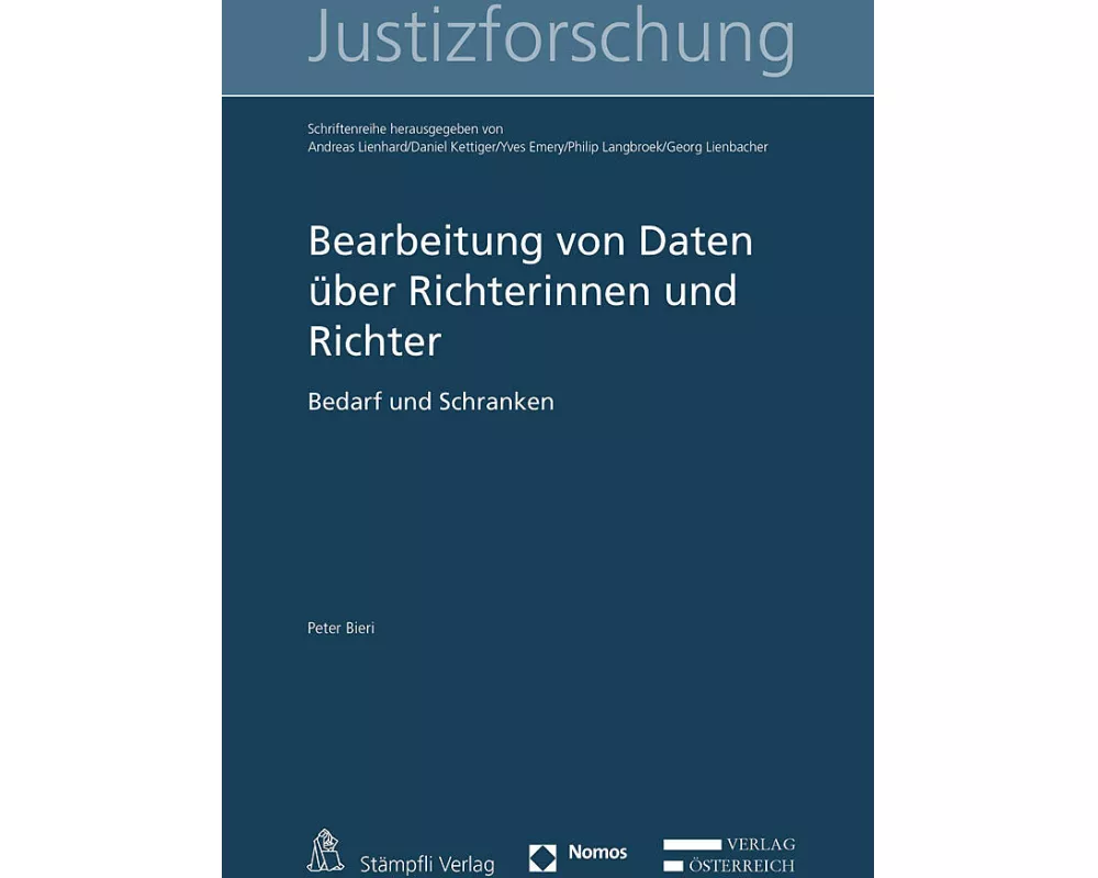 Bearbeitung von Daten über Richterinnen und Richter