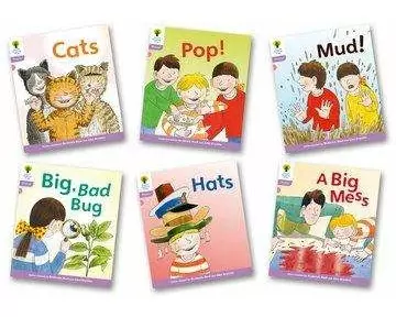 Oxford Reading Tree: Level 1+: Floppy's Phonics Fiction: Pack of 6