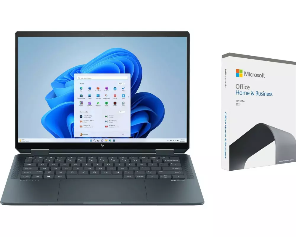 HP Notebook Spectre x360 14-eu0750nz + Office Home & Business