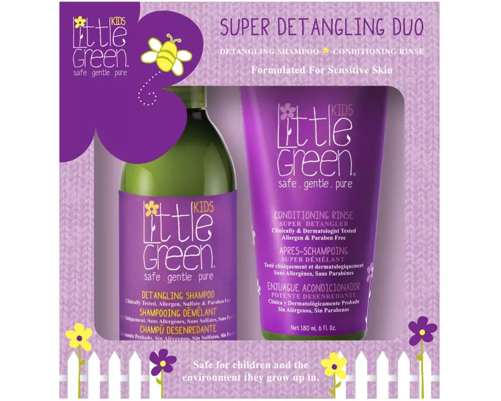 Little Greene Kids Super Detangling Duo Kit Entwirrungs-Set für Kinder