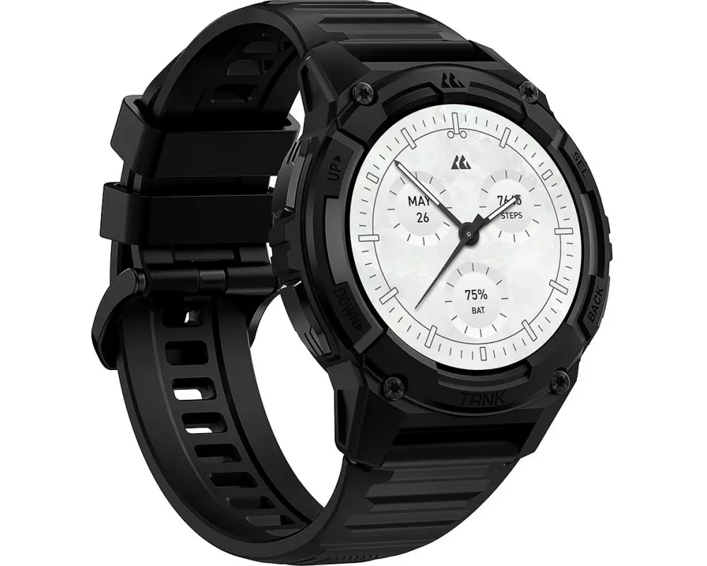 Kospet Smartwatch Tank S2 Schwarz
