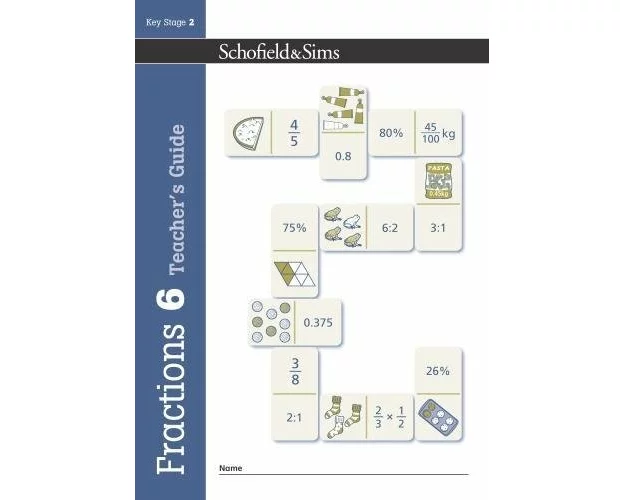 Fractions, Decimals and Percentages Book 6 Teacher's Guide (Year 6, Ages 10-11)