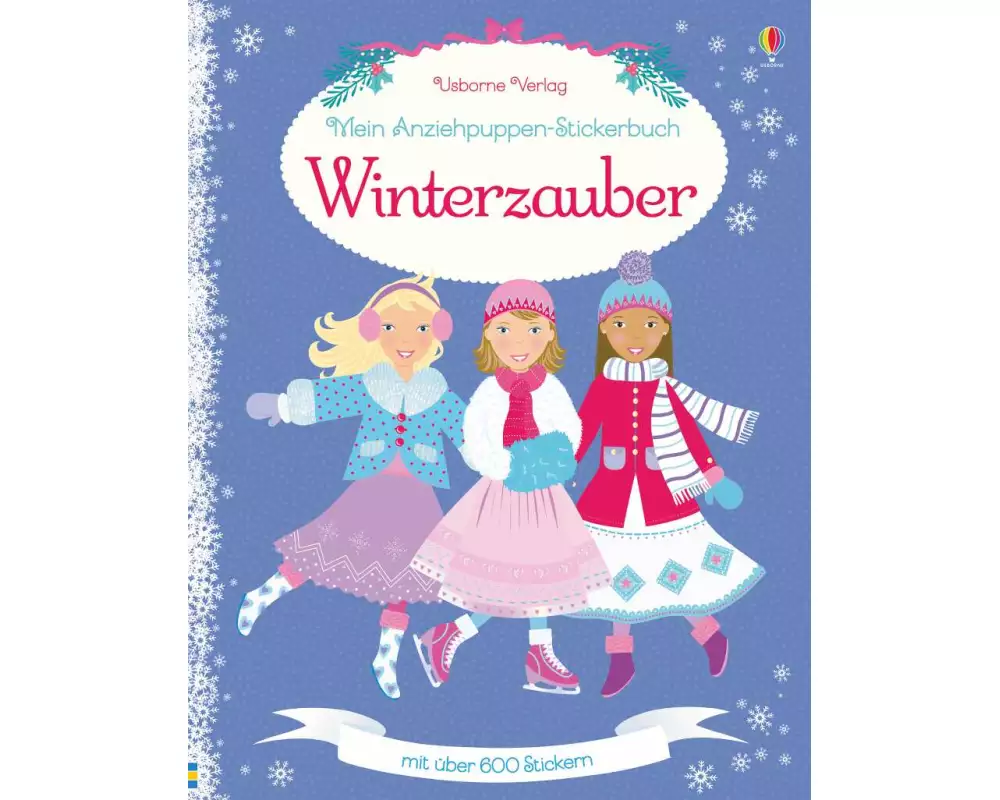 Mein Anziehpuppen-Stickerbuch: Winterzauber