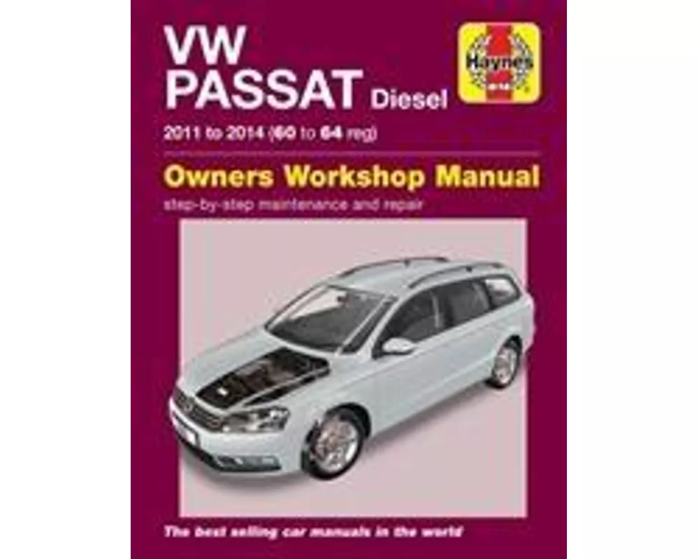 Volkswagen Passat Diesel (11-14) 60 to 64 Haynes Repair Manual