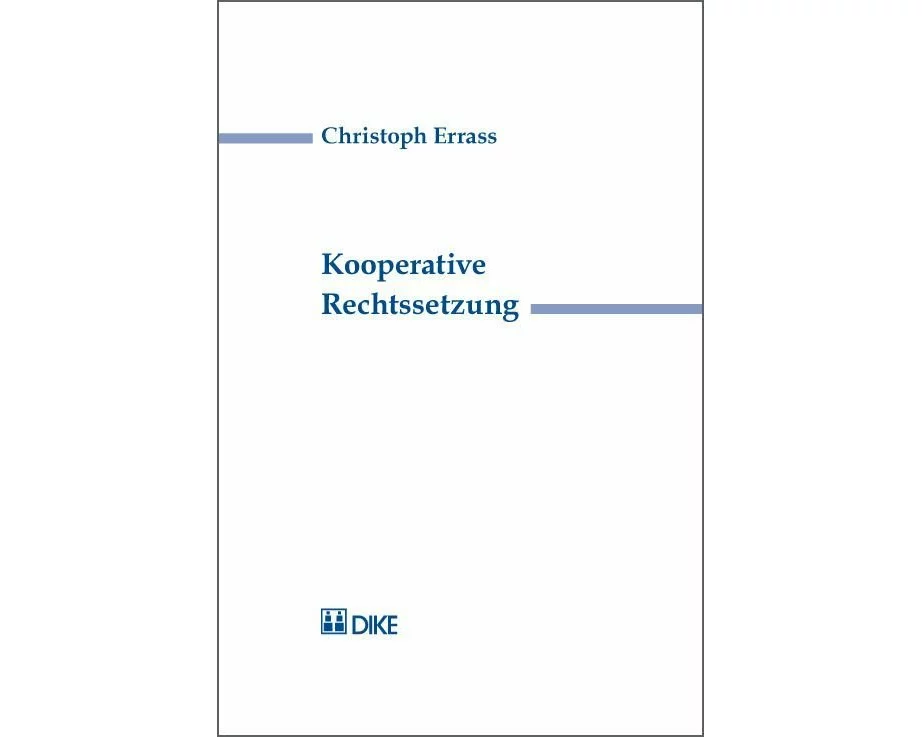 Kooperative Rechtssetzung