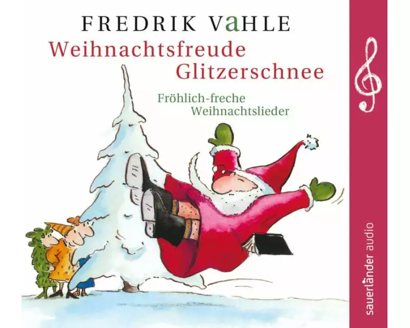 Weihnachtsfreude Glitzerschnee