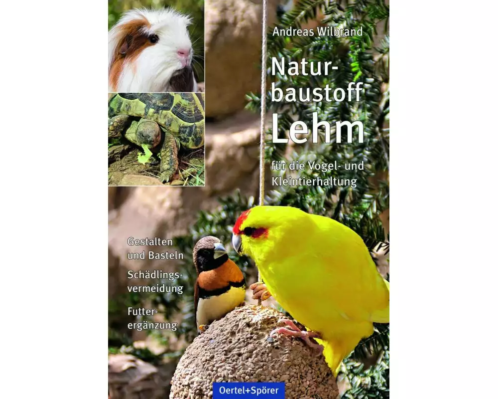 Naturbaustoff Lehm für die Vogel- und Kleintierhaltung