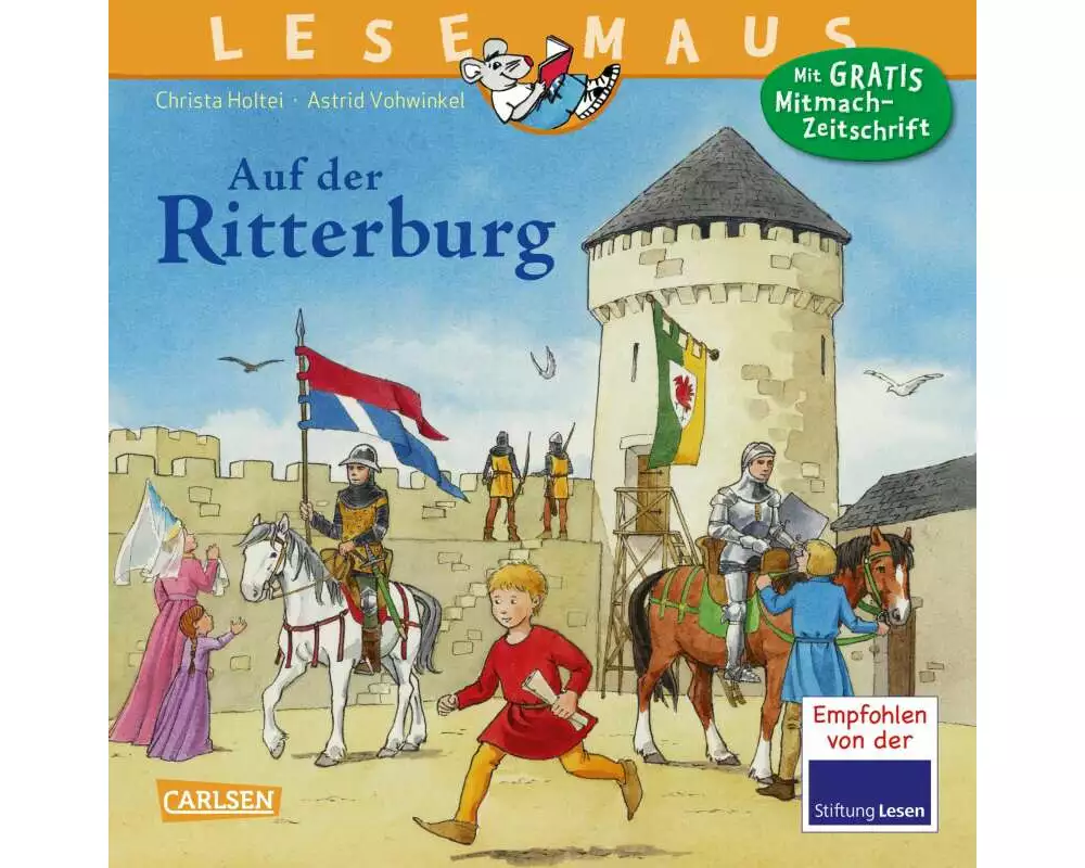 LESEMAUS 105: Auf der Ritterburg