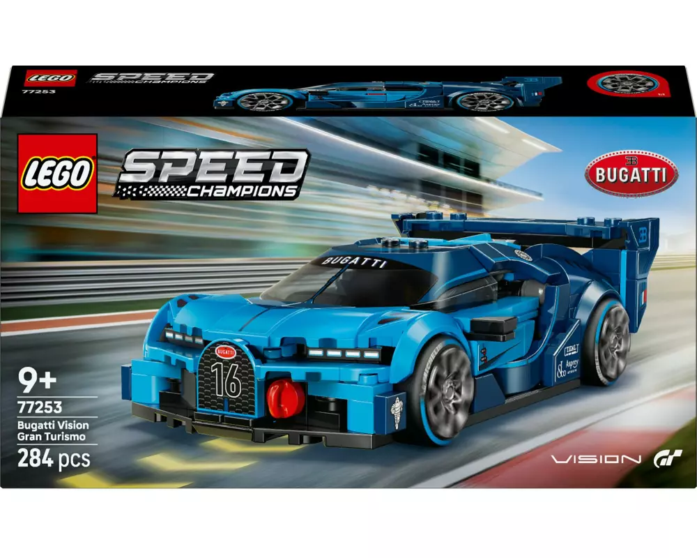 LEGO Speed Champions Bugatti Vision GT Hypersportwagen 77253