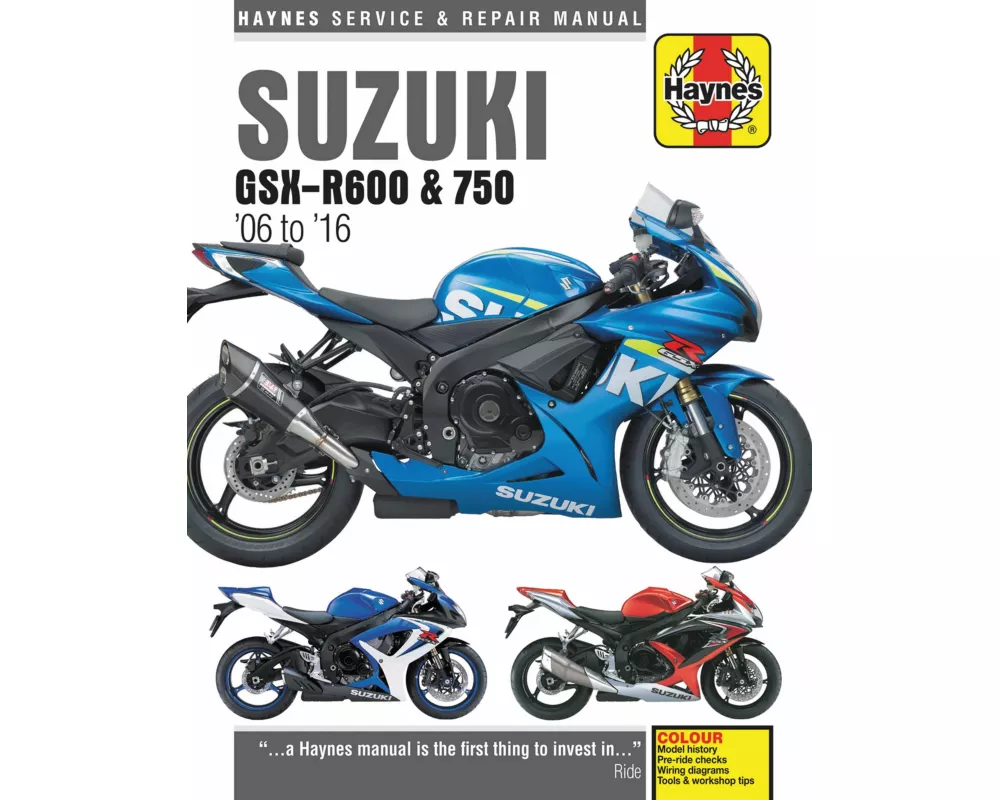 Suzuki GSX-R600 & 750 (06 - 16)