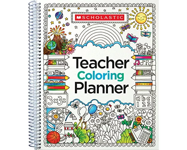 Teacher Coloring Planner