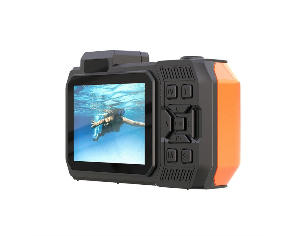 Agfa WP9500 Compact Digital Camera, Orange, Waterproof