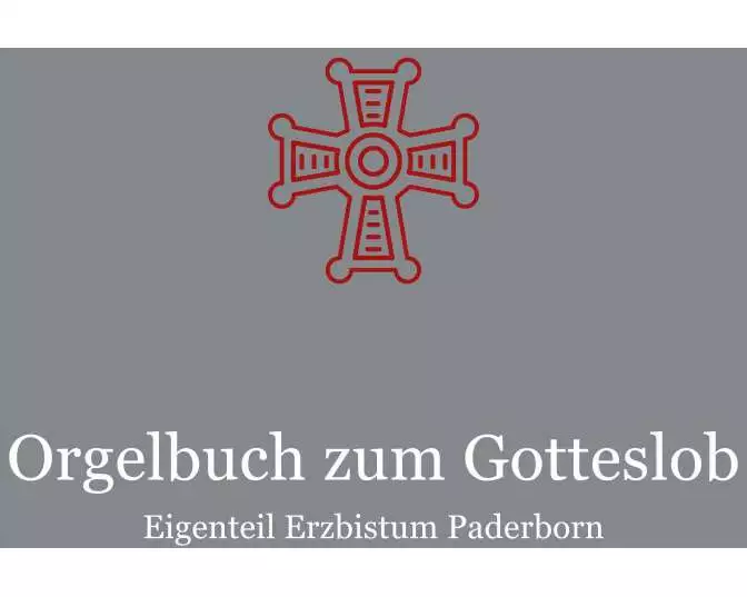Orgelbuch zum Gotteslob Eigenteil Erzbistum Paderborn