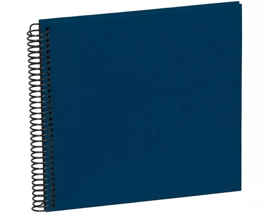 Semikolon Fotoalbum 17 x 17 cm Marineblau, 20 schwarze Seiten