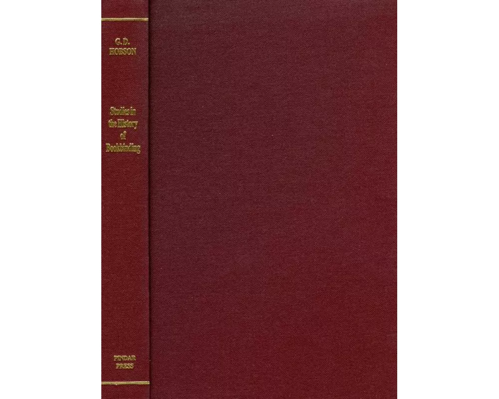 Studies in the History of Bookbinding