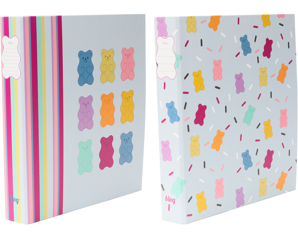 ANCOR Ringbuch A4 122596 B'Log Sweet Candy, 2 Ringe