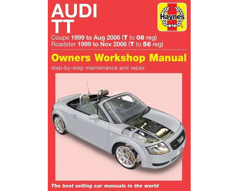 Audi TT (99 to 06) T to 56 Haynes Repair Manual